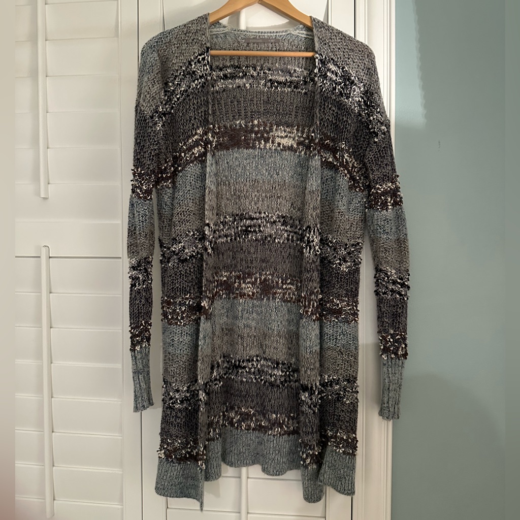 Rubbish Multi-Toned Knit Cardigan